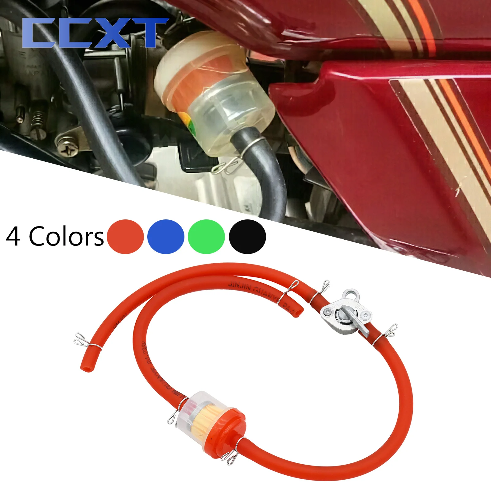 Motorcycle-Scooter-6mm-Fuel-Hose-Fuel-Tap-Gas-Petrol-Valve-For-Honda ...