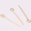 90-100pcs High Quality Small Brass Eye-pin Nail Wood Model Ship Accessories For The Fixing Function Of Sailing Ship Model 4