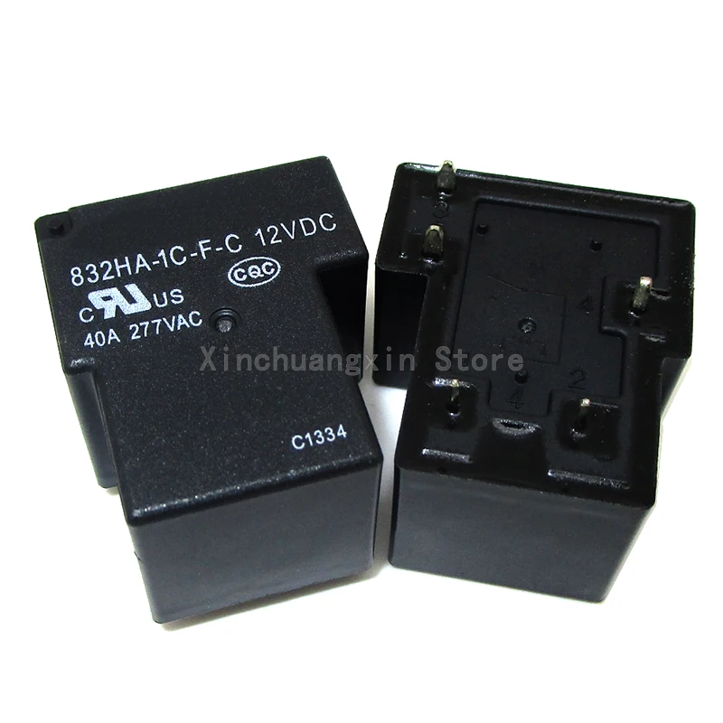 Original 832HA-1C-F-C-12VDC 832HA-1C-F-C-24VDC 40A conversion type T90 high power electromagnetic relay