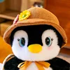 New Yellow, Green, Blue Cute Cartoon Penguin Plush Animal With Hat Children's Birthday Christmas Gift 5