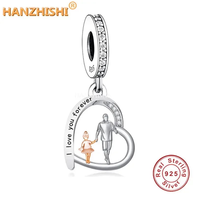 925 Sterling Silver Always My Sister Forever My Friend Pendant Charms Beads Fit Original Brand Charms Bracelet Necklace Jewelry beads charms sterling silver jewelry charm bead silver charm bead sterling silver beads charm
