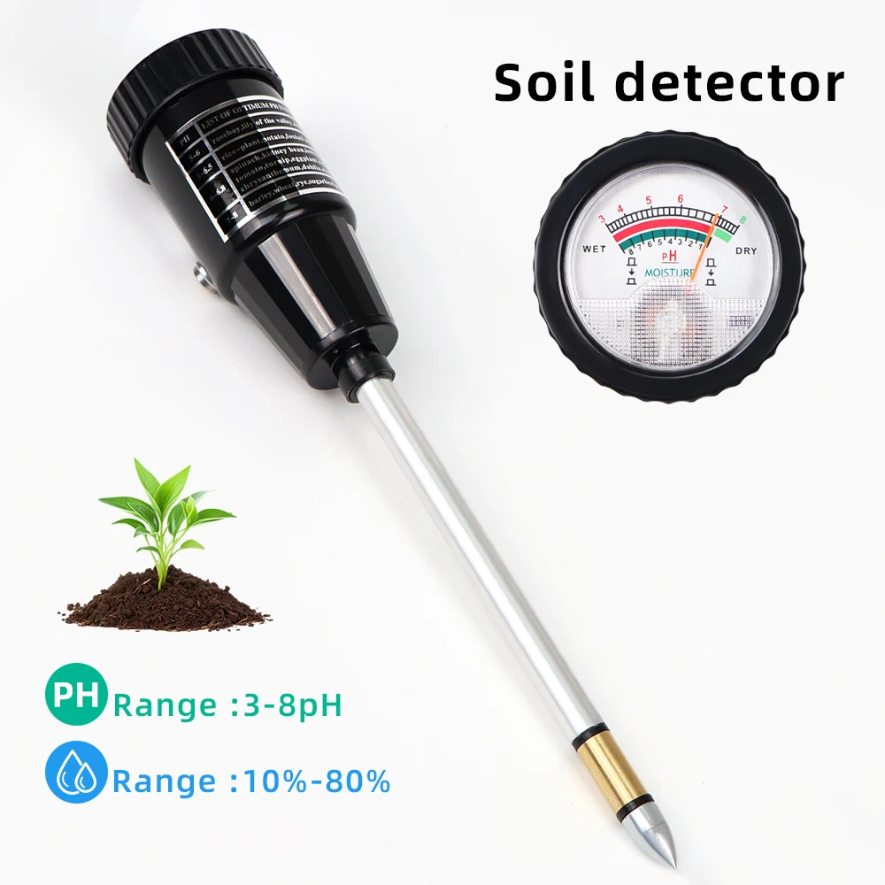 Soil Moisture Meter PH Humidity Meter for Gardens Planters