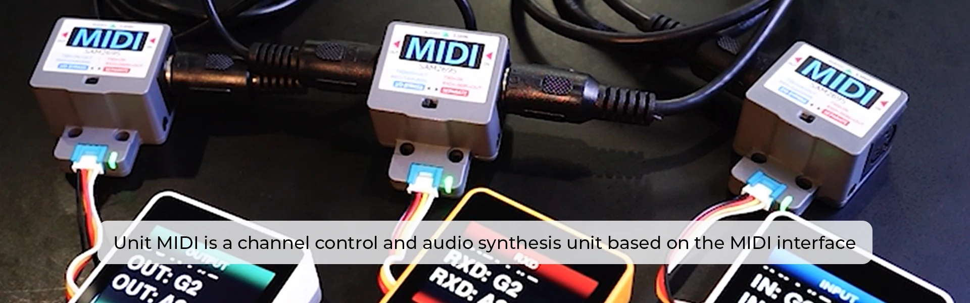 Official Midi Unit w/ DiN connector(SAM2695)