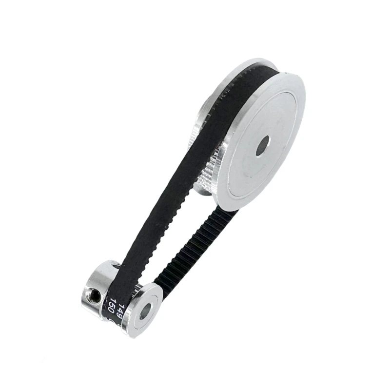 Timing Belt Pulley Timing Pulley Belt Pulley 60T 20Teeth Belt Width 10mm 2GT Set Bore 3~12mm Reduction 3:1GT2
