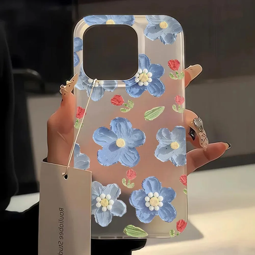 Crystal Clear Matte Shockproof TPU Phone Case - Soft and Durable Protection Cover