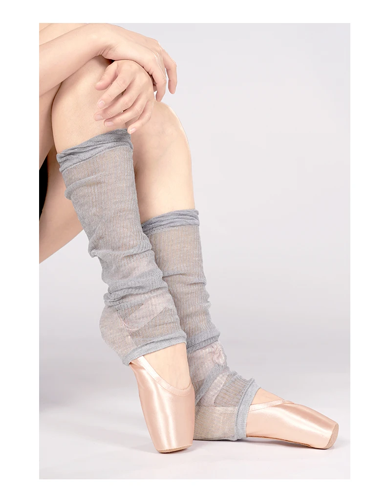 Mädchen Frauen Ballett Beinlinge dünne Socken Yoga Socken weibliche tägliche Kleidung trainieren Fitness studio Tanz zubehör atmungsaktive Beinlinge – Detail 8