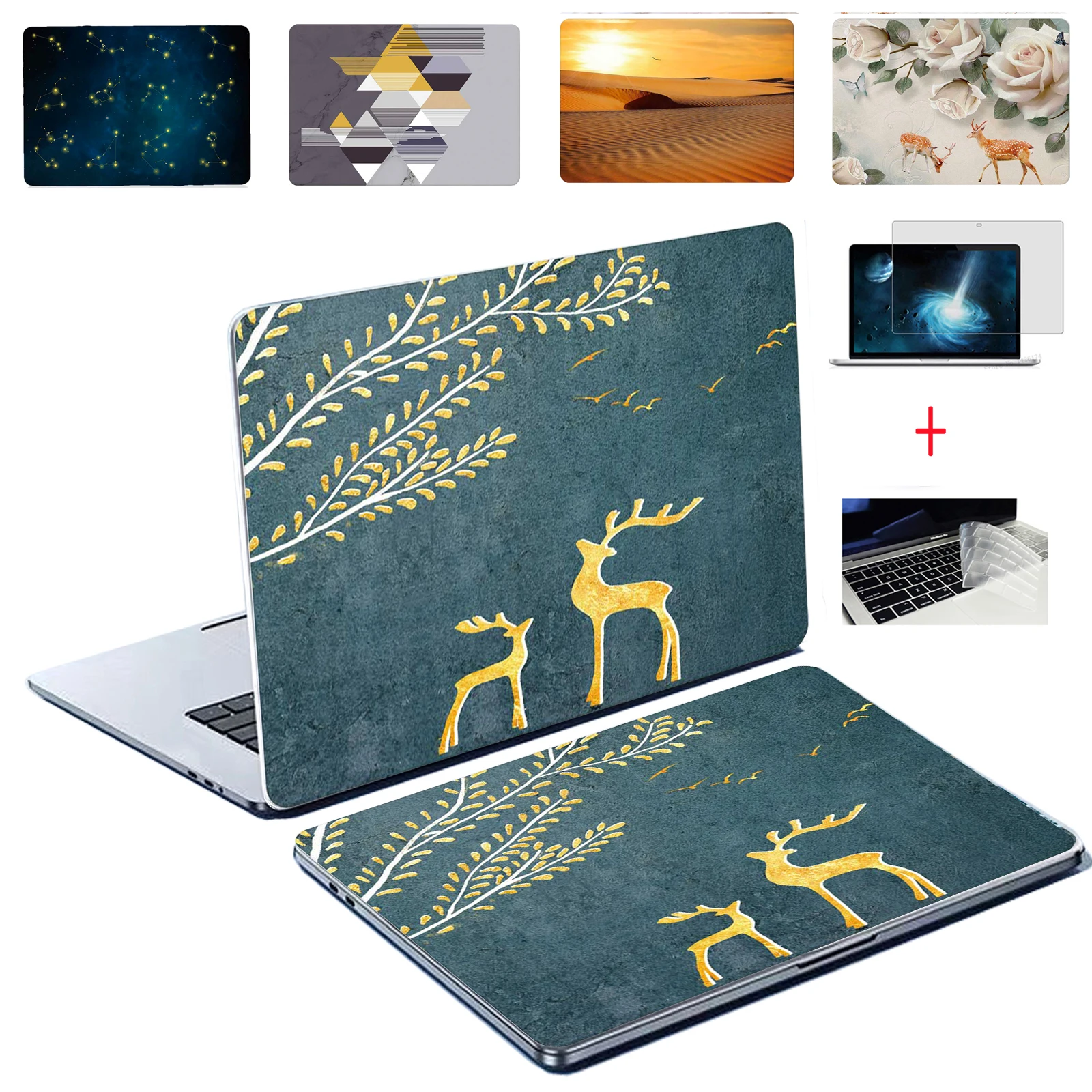 Classics Custodia Per Laptop Skin Per Macbook Air Pro13 M1 M2 Air 15.3 Chip Muslimah Touch Bar/Id 14 16 Pollici