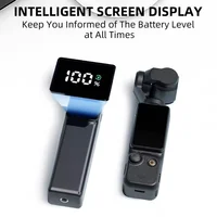 Ручка аккумулятора для DJI osmo Pocket 3, расширенные аксессуары Ручка аккумулятора 5000 мАч Мобильное питание со штативом MINI — изображение 2