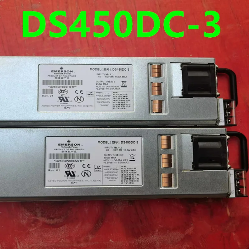 

Almost New Original Power Supply For Emerson DC 450W Power Supply DS450DC-3