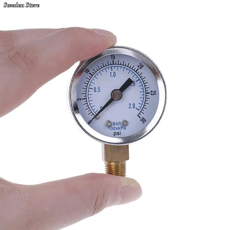 Pressure Gauge 1pc Pressure Gauge Low Pressure For Fuel Air Oil Gas Water Oil Gas Measurement