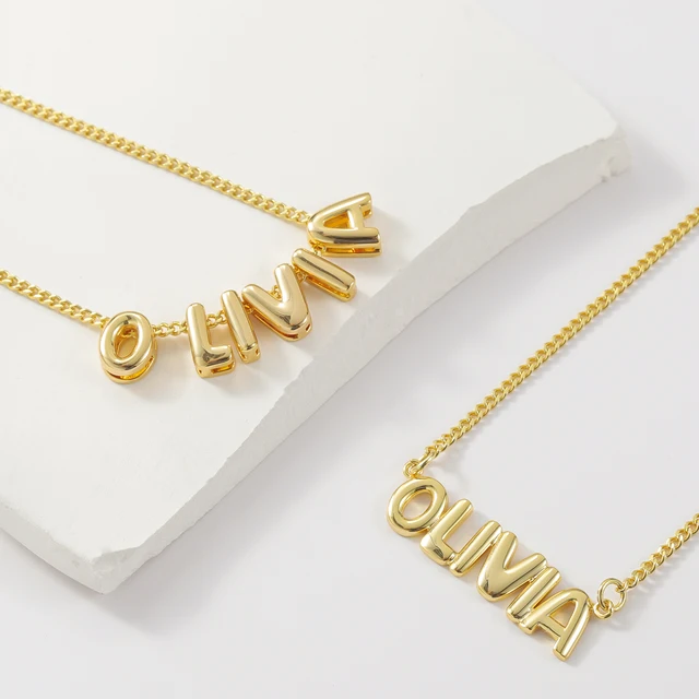Collana con iniziale in oro per uomo, ciondolo con iniziale dalla A alla Z - Catena in oro da uomo con iniziale - Ciondoli con lettera iniziale minimalista per uomo - Regali