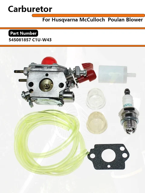 C1U-W43 545081857 キャブレター Poulan BVM200FE VS-2 Craftsman