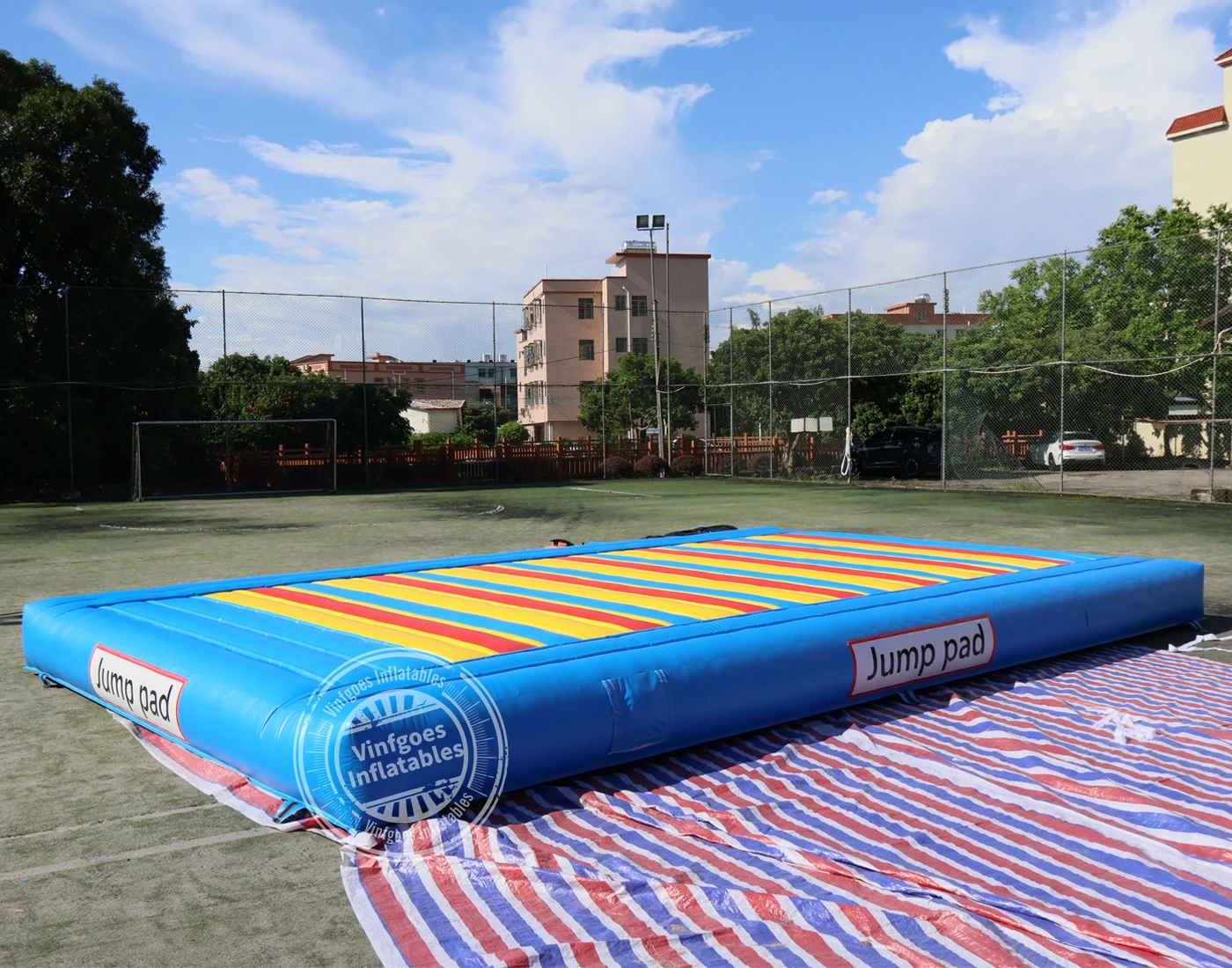 Inflatable Bounce Pad Jump Mattress Pad Inflatable air Mat