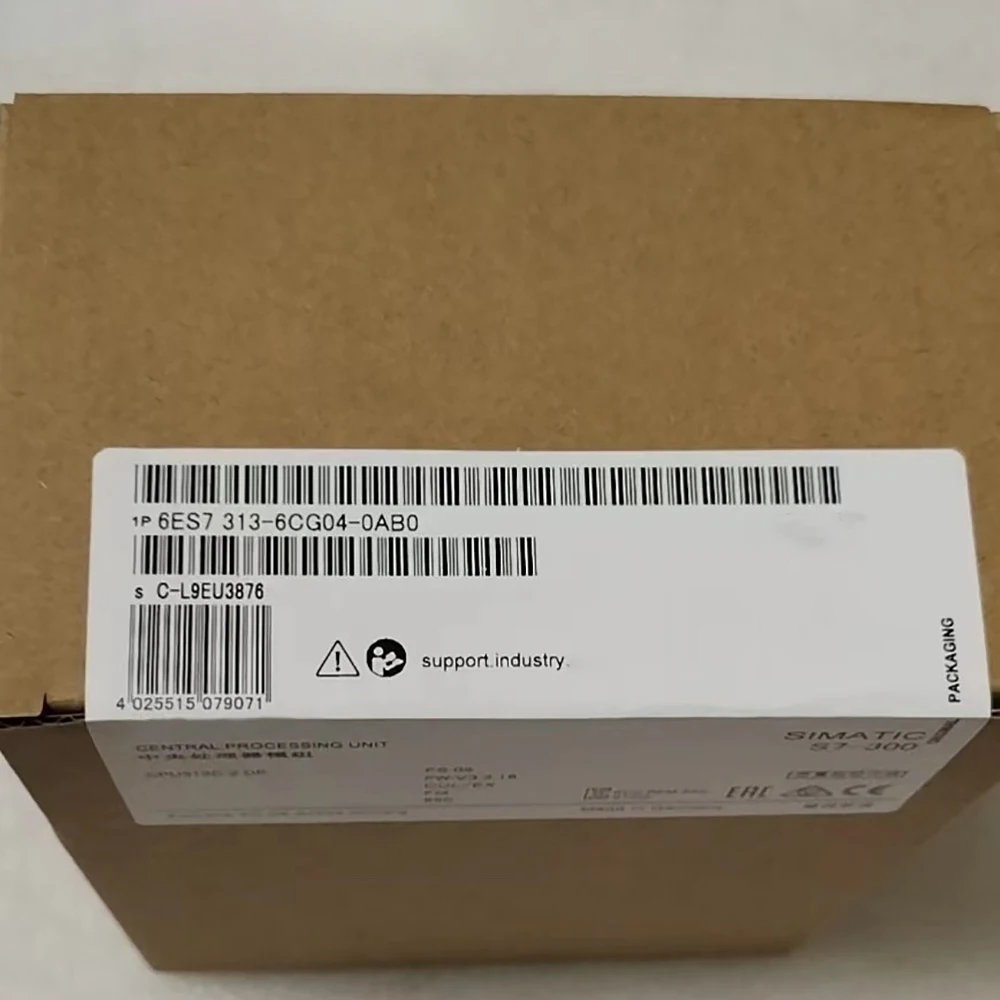 6 Es7 313-6Cg04-0Ab0 Per Cpu Siemens Simatic S7-300 313C-2 Dp Compact Cpu Con Mpi