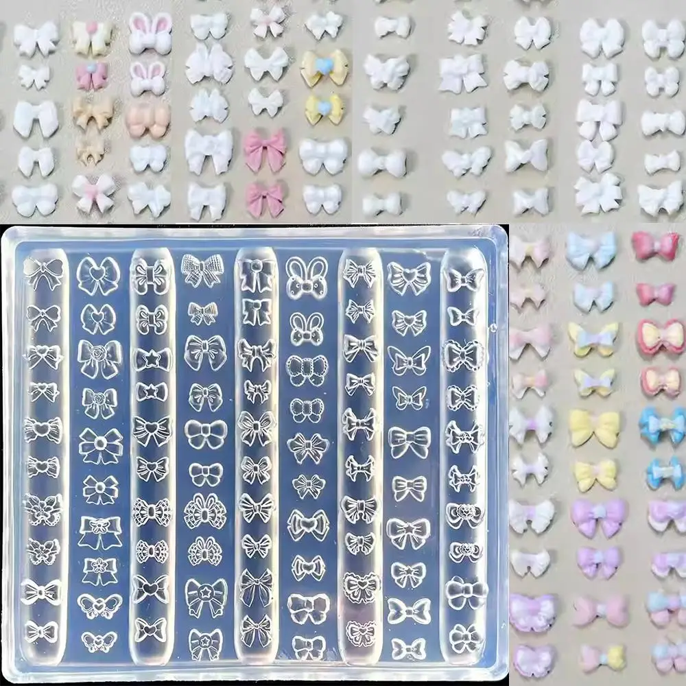 Silicone Nail Art Mold Bowknot