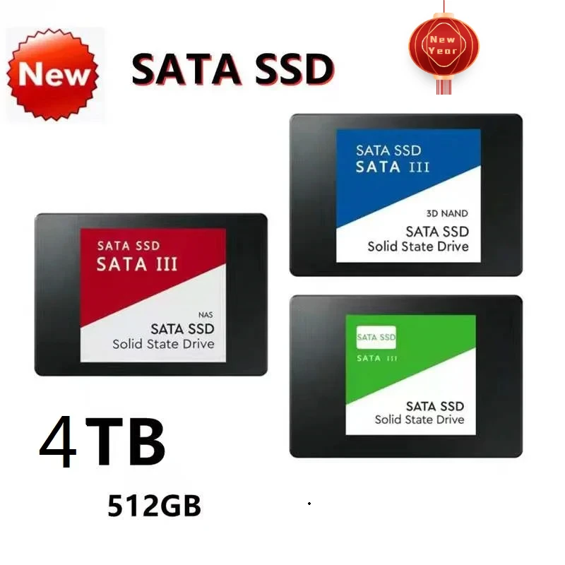 

Sata 1TB 2TB Hard Drive Disk Sata3 2.5 Inch 4TB Ssd TLC 500MB/s Internal Solid State Drives for Laptop and Desktop Ssd 500gb Ps5