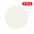5Pcs Round White