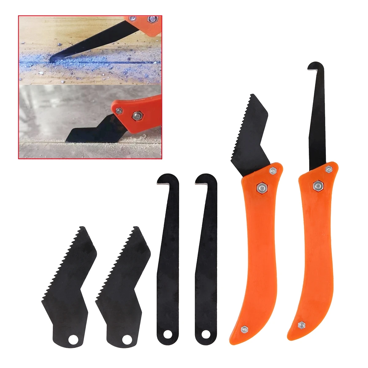 Professionelle Fliesen Lücke Reinigung Werkzeuge Keramik Fliesen Lücke Reparatur Haken Messer Cutter Klinge Wand Boden Mörtel Reinigung Entfernung Schaber