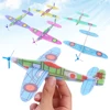 10-1Pcs Mini DIY Hand Throw Flying Glider Planes Kids Game Toys Foam Airplane Party Favors Gift Outdoor Launch Fighter Toy 6