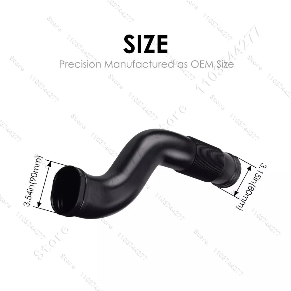 Partuto Air Intake Hose Pair For Mercedes-Benz GL450/GL550/ML350/ML550 2007-2012 - OE A1645051461 / A1645051361