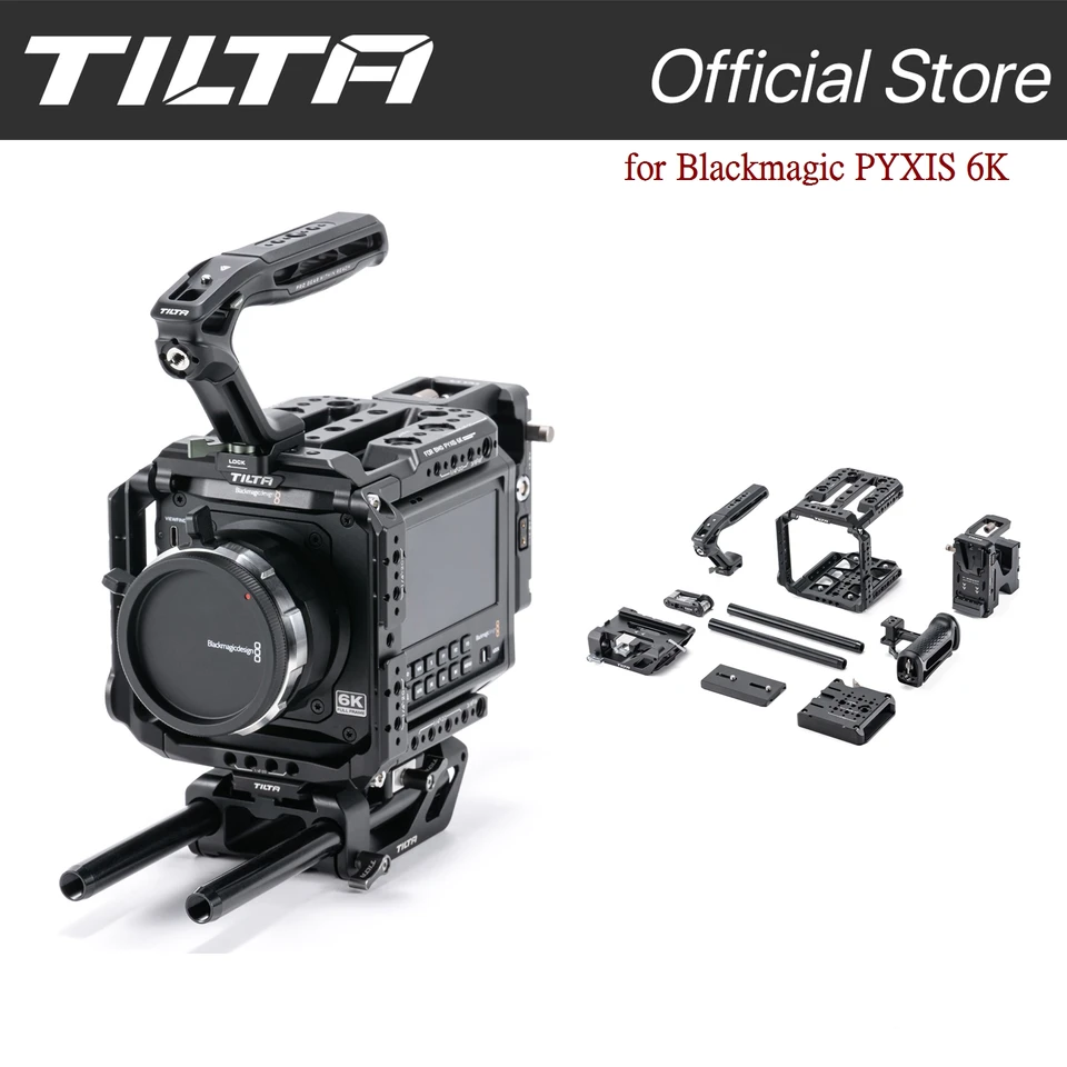 TILTA バッテリープレート Blackmagic PYXIS 6K用 - Vマウント ES-T21