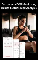 VWAR Loop Life Fitness Tracker ECG+PPG SpO2 Sport Smart Bracelet Heart Rate Blood Pressure Monitor Pedometer Smartwatch Band - Image 3