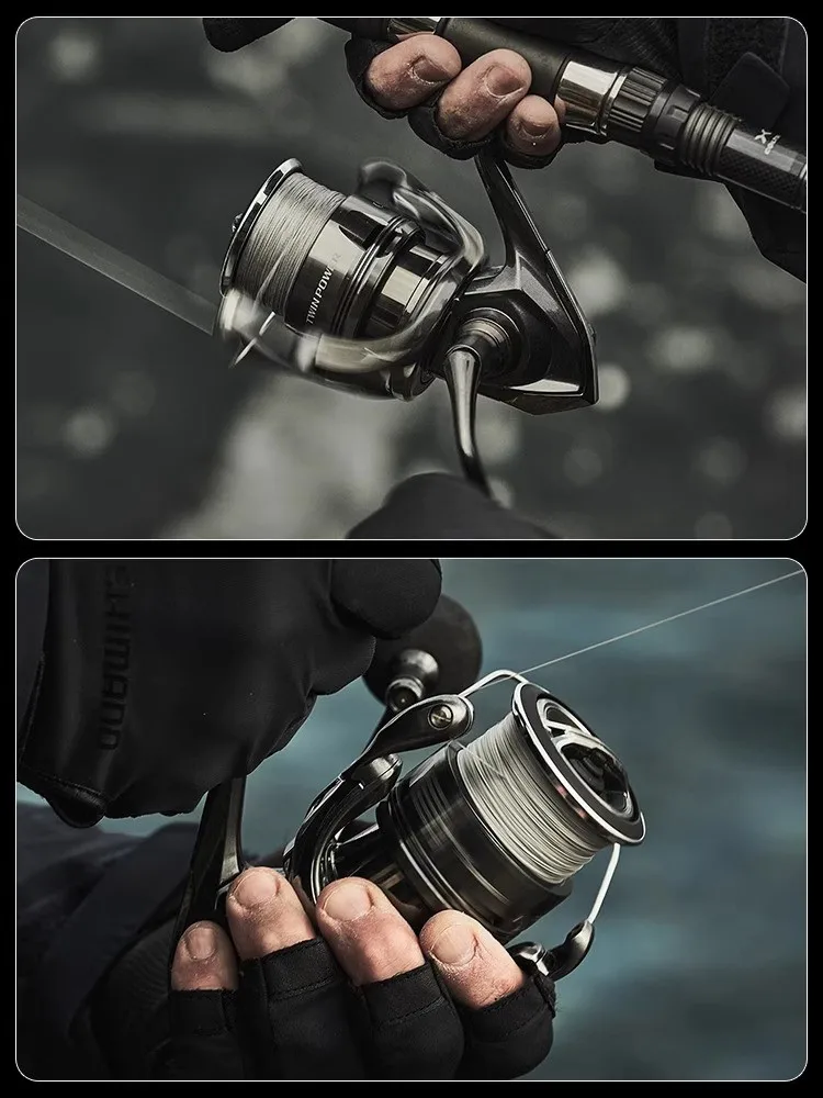 リール shimano 24 twin power C3000XG Shimano 24 TWIN POWER C3000XG Spinning Reel 4969363046826