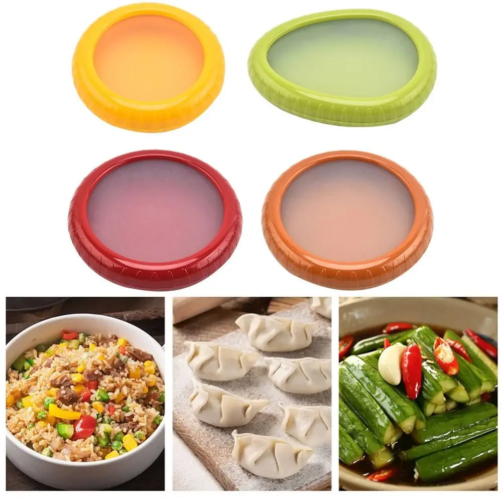 Durable Creative Fruit Fresh Box Mini Avocado Lemon Preservation Box Silicone Film Sealed Convenient Refrigerator Storage 3