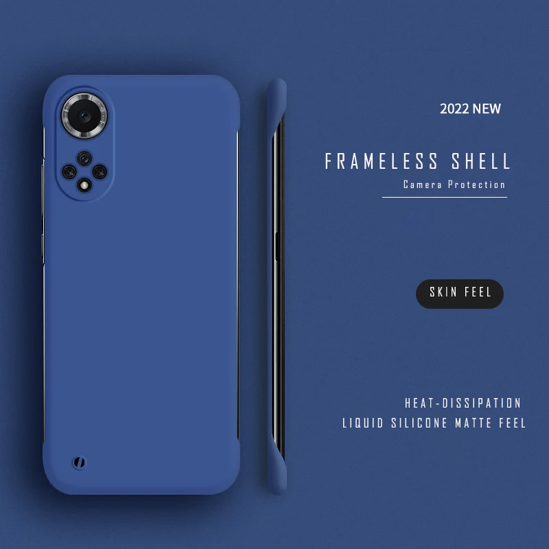 Ultra Slim Frameless Matte Gradient Hard Phone Cover