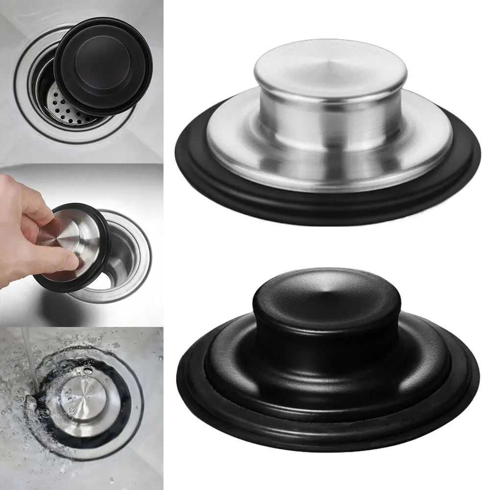 3.15 Inch Garbage Disposal Stopper Anti-Clogging Kitchen Sink Strainer Stainless Steel Waste Plug Kitchen Supplies Sink Filter Kitchen Sink Filter Sink Strainer Kitchen Sink Strainer