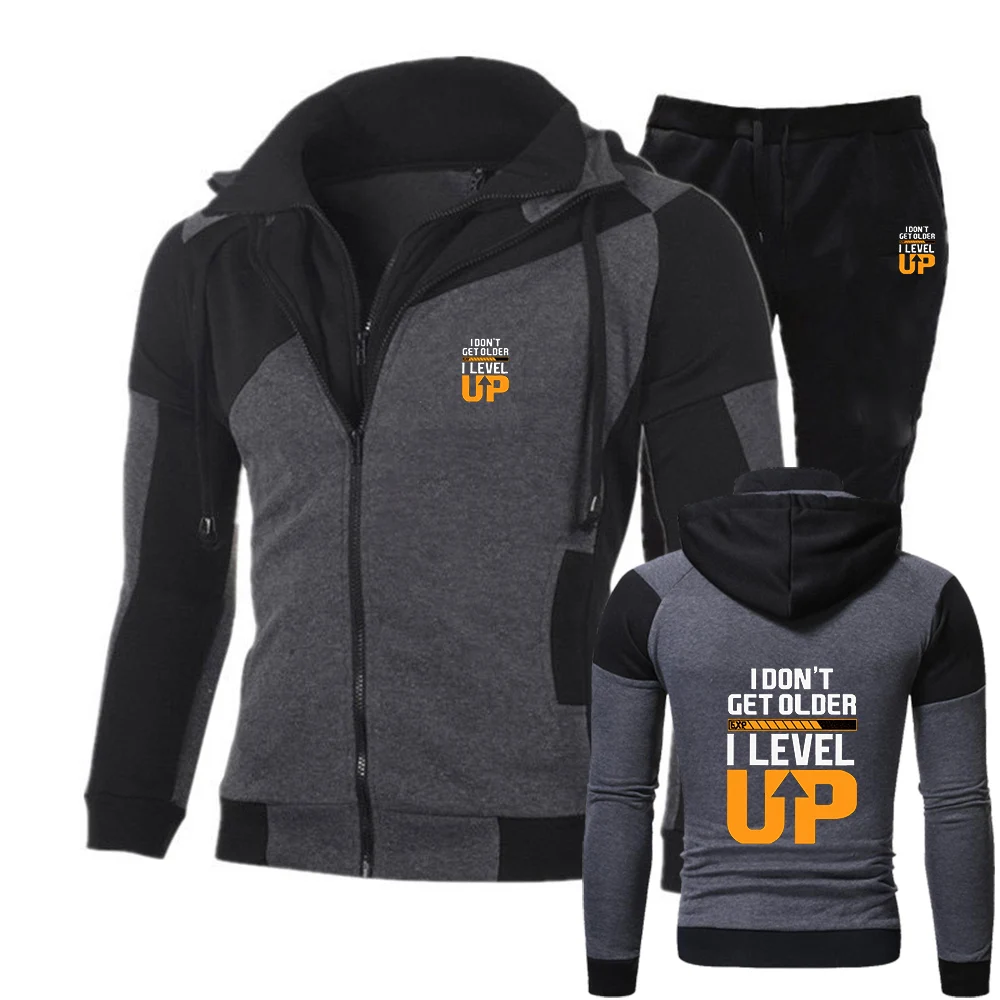 Men's Hoodie Co-ord Set Wearing Style