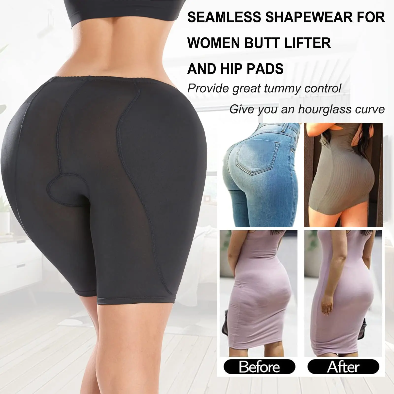 Sponge Butt Lifter Panties Shapewear