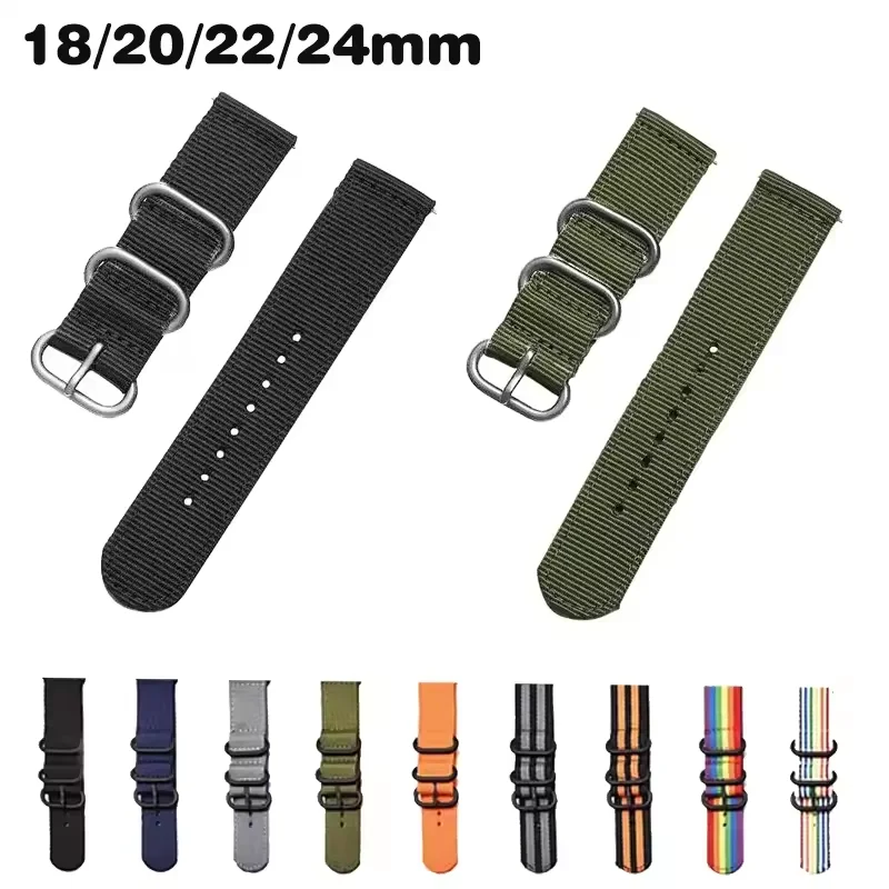 Adjustable Sports Nylon Quick-Release Woven Wristband Bracelet