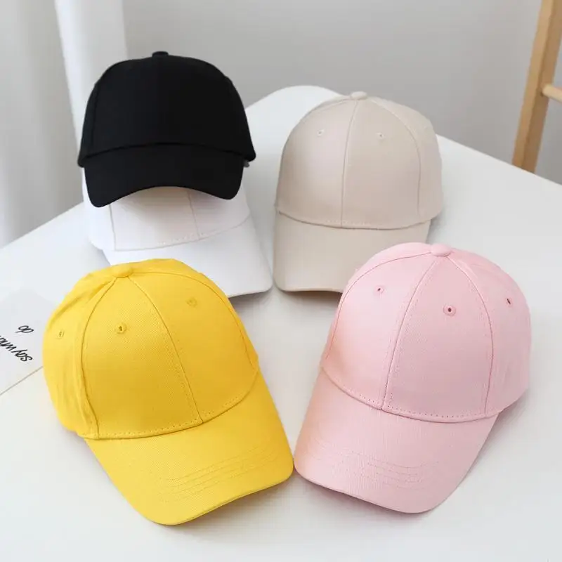 Custom Logo Kids Adjustable Baseball Cap Boys Girls Casual Hip Hop Kids Dad Caps Sunshade Snapback Dad Hat for School Sports 3