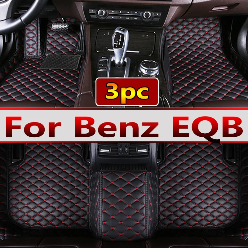 

Автомобильные коврики для Mercedes Benz EQB 2022, оригинальные автомобильные накладки на стопы, аксессуары для интерьера