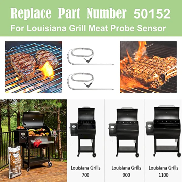 2-Csomag 3,5 Mm-Es Dugóhús Szonda Kompatibilis A Louisiana Grill / Cuisinart Oklahoma Joe Rider Wood Pellet Dohányosával 50152 - Image 4