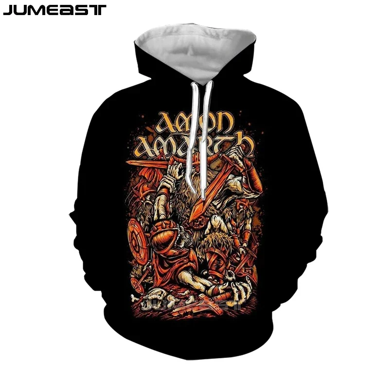 Jumeast Men Women Sweatshirt Amon Amarth Oversized Coat Streetwear Harajuku Casual Pullover Fashion Funny Spring Autumn Hoodies 5