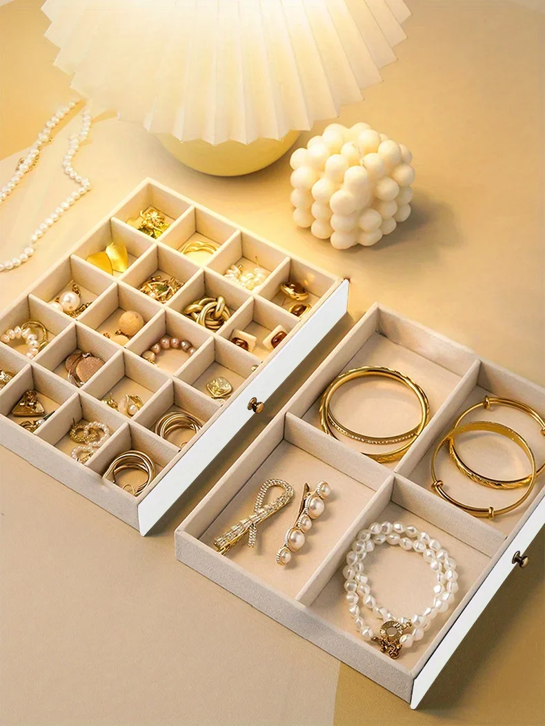 1PC Jewelry Storage Box | Necklace Earrings Organizer Case | Elegant Jewelry Gift Box P... - SKU JSB01217 - UGI Packaging