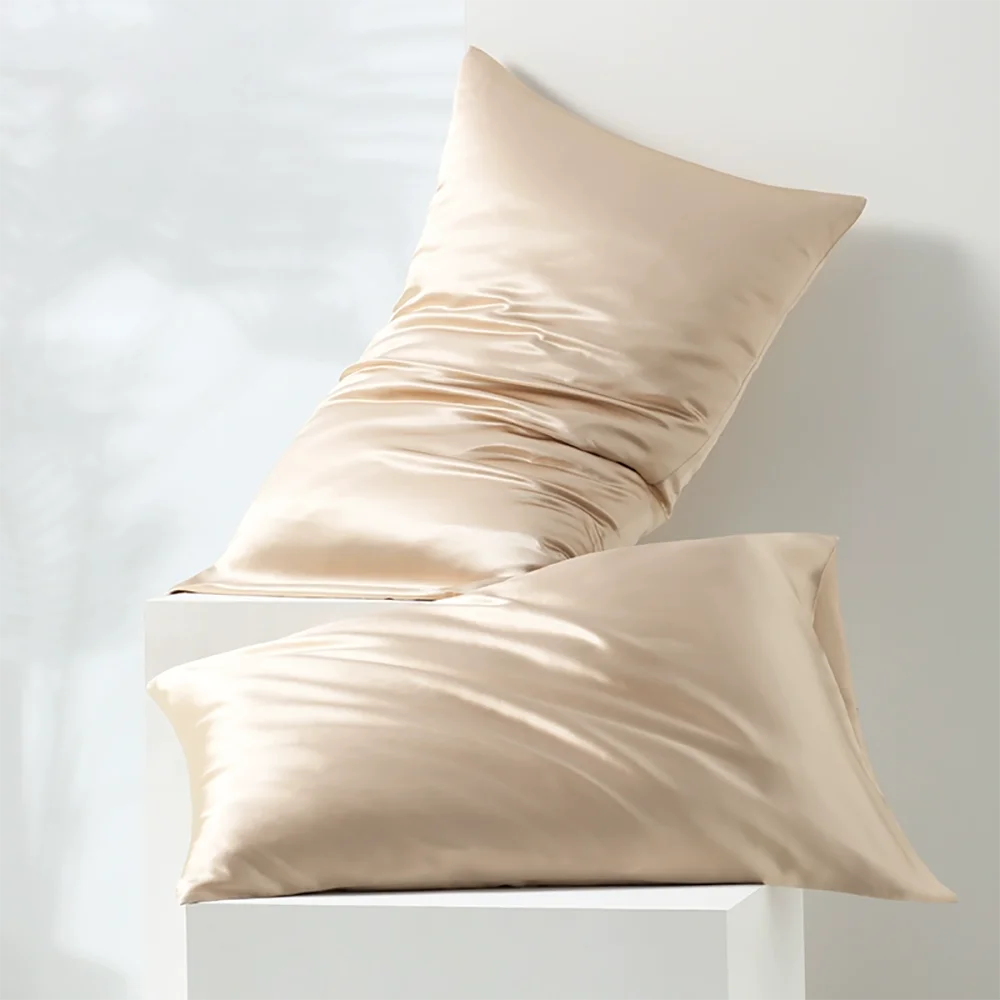 Silk Pillowcase 100% Natural Mulberry Silk Bedding Envelope Closure