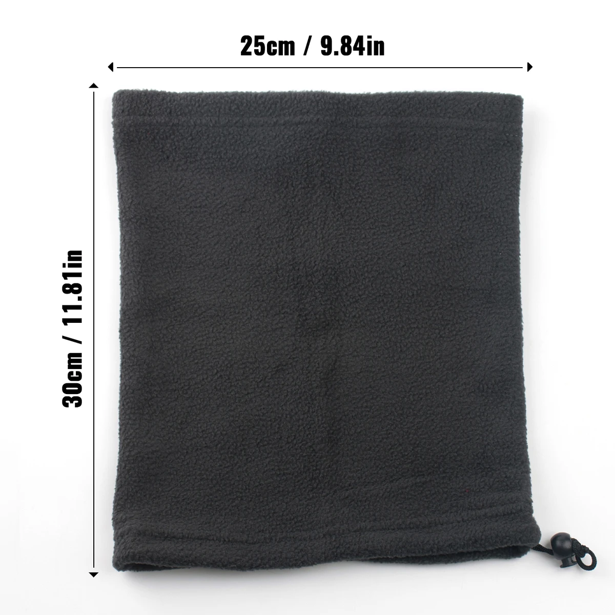 Winter Neck Scarf Warm Windproof Polar Fleece Ski Tube Outdoor Sport Cold-proof Thermal Cycling Snowboard Face Cover Neck Gaiter