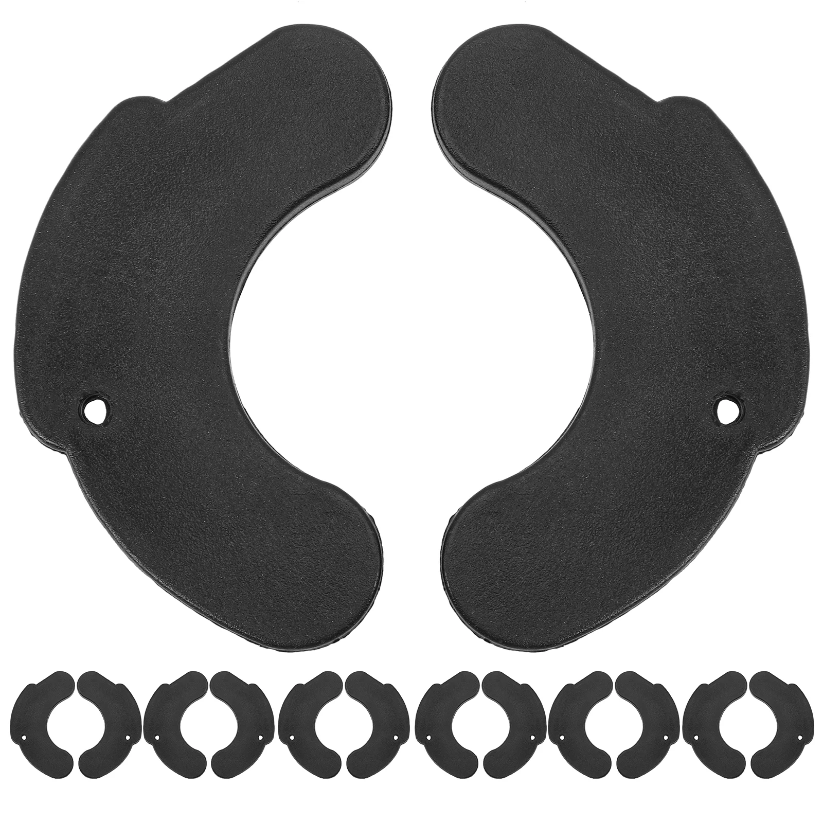 

6 Pairs Dumbbells Holder Workout Tool Fitness Supplies Belt Squat Attachment for Rack Barbell Pad
