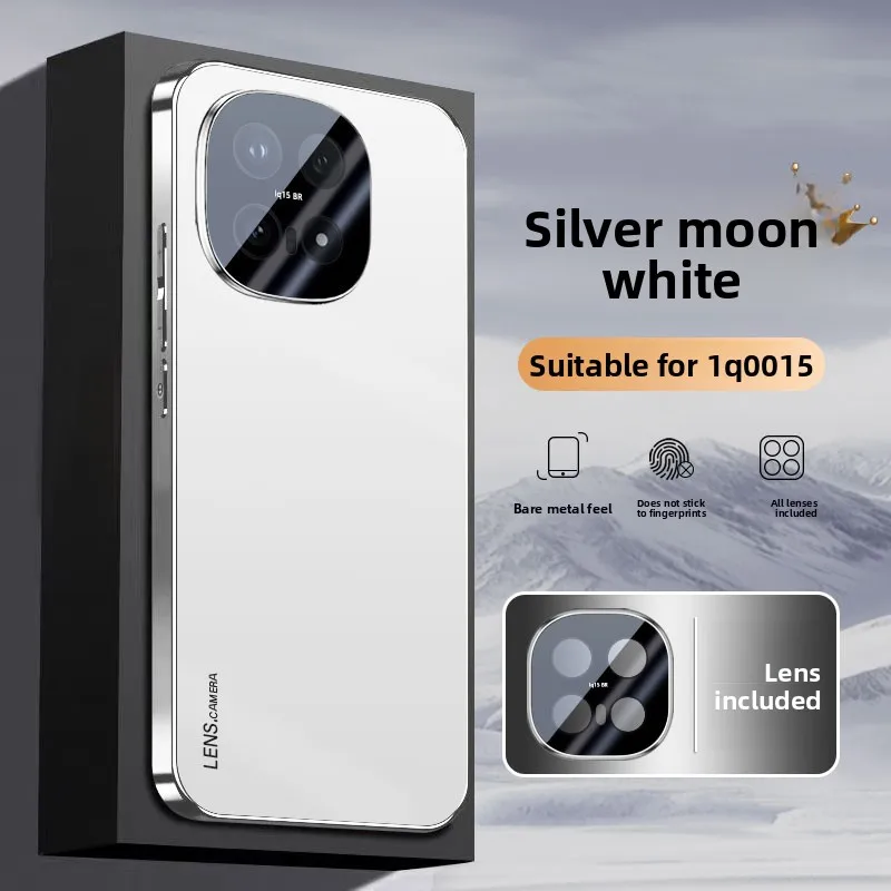 Luxury Electroplated Acrylic Shockproof Case with Full Lens Protection