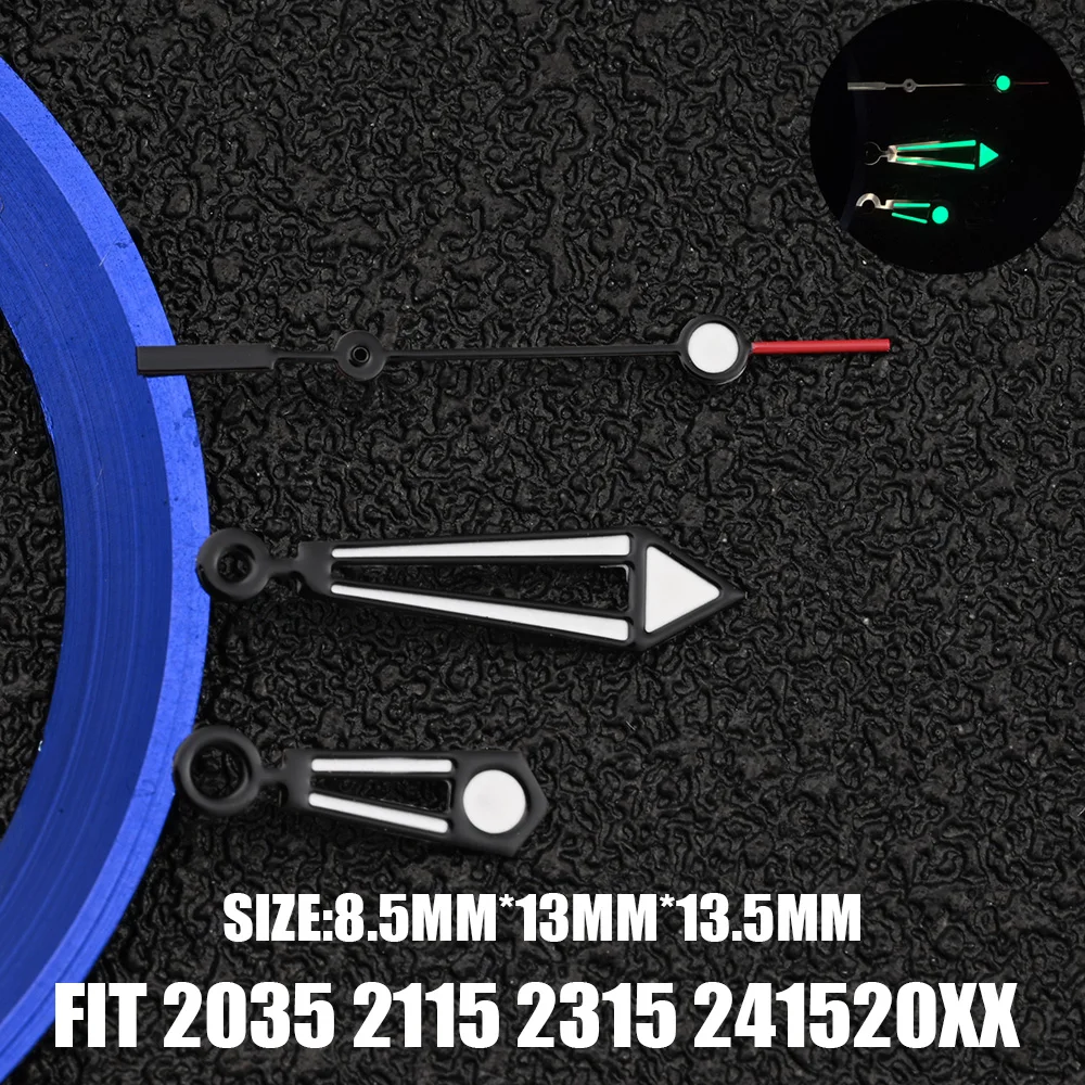 High-Quality Luminous Watch Hands with C3 BGW9 Green Blue Glow