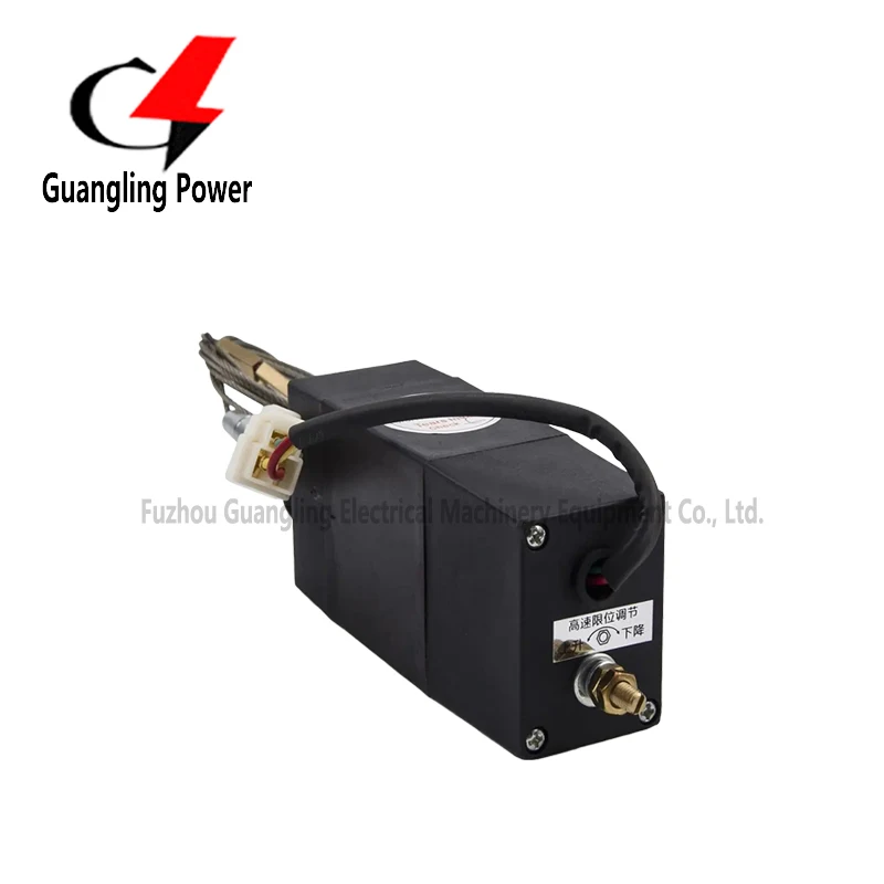 12V 24V HY-PL Diesel Generator Electric Throttle Controller Engine Flameout Device Switch Shut-off Valve