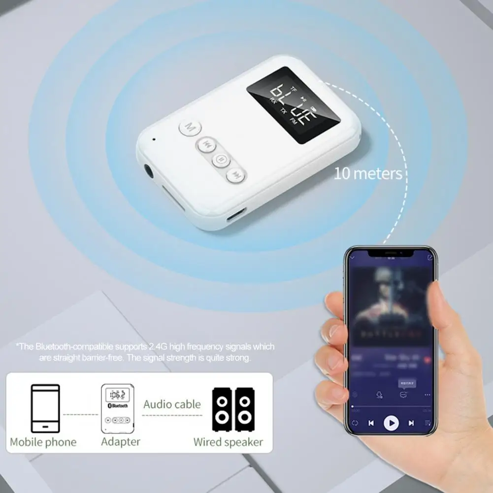 

Приемник-передатчик Bluetooth 5,0 NFC стерео 3,5 мм AUX разъем RCA оптический беспроводной аудио адаптер микрофон ИК пульт дистанционного управления для ТВ