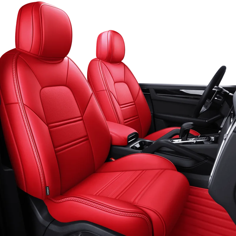 CustomFitCarAccessoriesSeatCoversFullSetMiddlePerforated