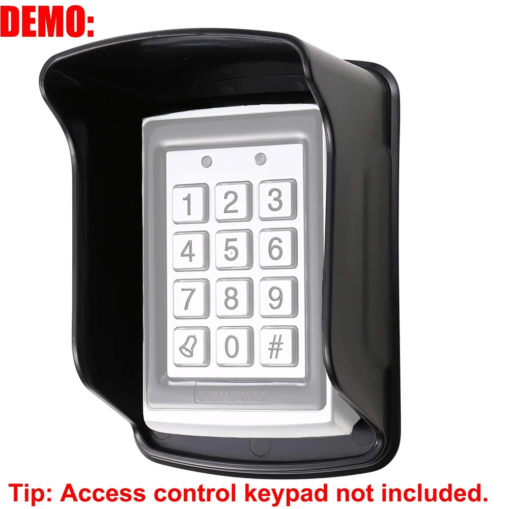 Plastic Waterproof Rain Cover For Access Control Keypad Controller Switches Rain