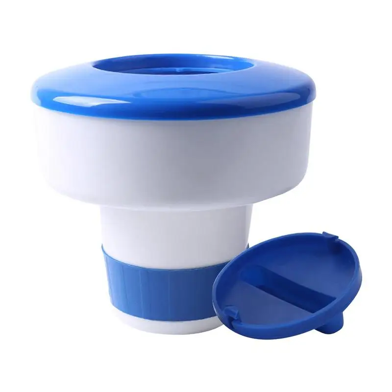 Pool Chemical Floater Swimming Pool Pill Floating Cup Containers For Pool Cleaning Chemicals Cleaning Floating Sterilizer Effervescent Tablets