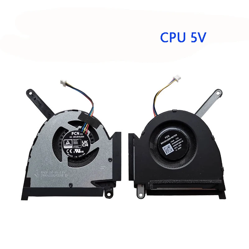 New Original Laptop CPU GPU Cooling Fan FOR ASUS FX517 FX517Z FX517ZC FX517ZR TUF AIR 5V 12V