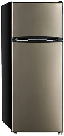 

RFR725 2 Door Apartment Size Refrigerator with Freezer, Stainless,7.5 cu ft